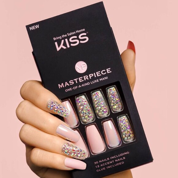 Kiss Masterpiece One-Of-A-Kind Luxe Mani Nails - Every Time I Slay - Picture 5 of 8